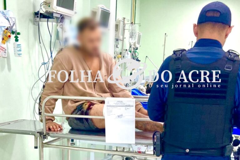 Ataque criminoso deixa homem de 27 anos baleado no Segundo Distrito de Rio Branco