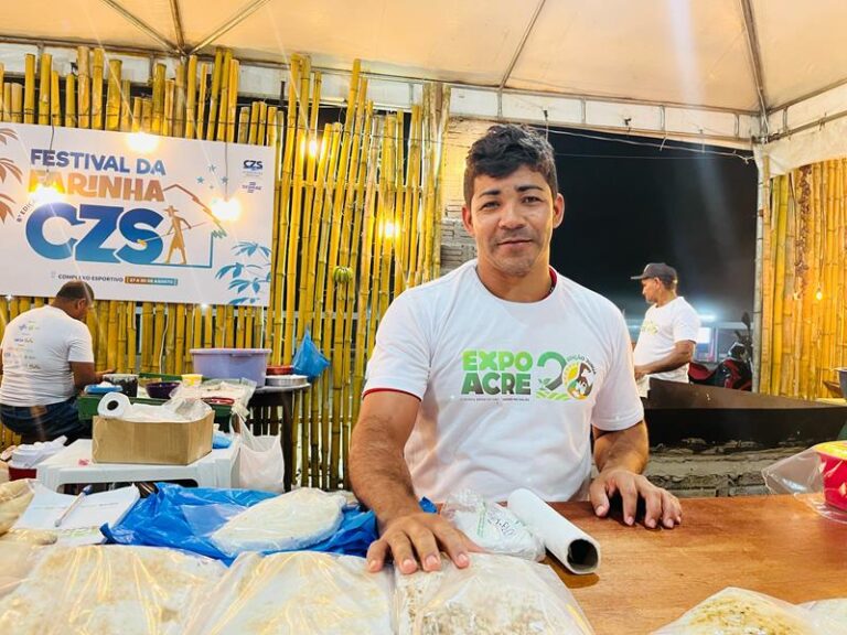 Expoacre Juruá impulsiona a renda de produtores de farinha e derivados em Cruzeiro do Sul