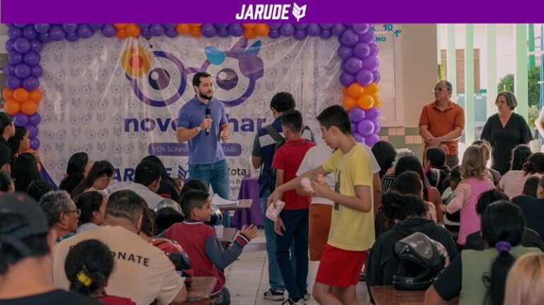 Jarude lança projeto para presentear mais de mil crianças e adolescentes com consultas e óculos totalmente de graça