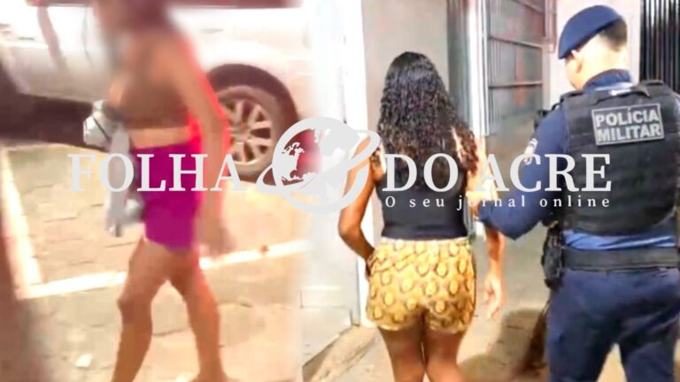 PM prende duas mulheres suspeitas de tráfico de drogas em Rio Branco