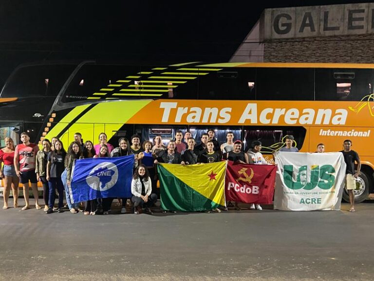 Com maioria de delegados ligados à UJS, Acre marca presença na 60ª edição do Conune, o maior congresso estudantil da UNE