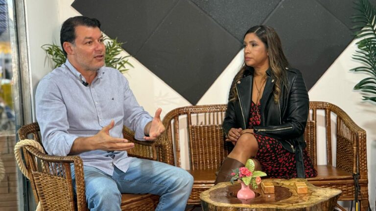 “Entre Lula e Bolsonaro, sou Brasil”, diz Duarte durante entrevista na Expoacre 2025