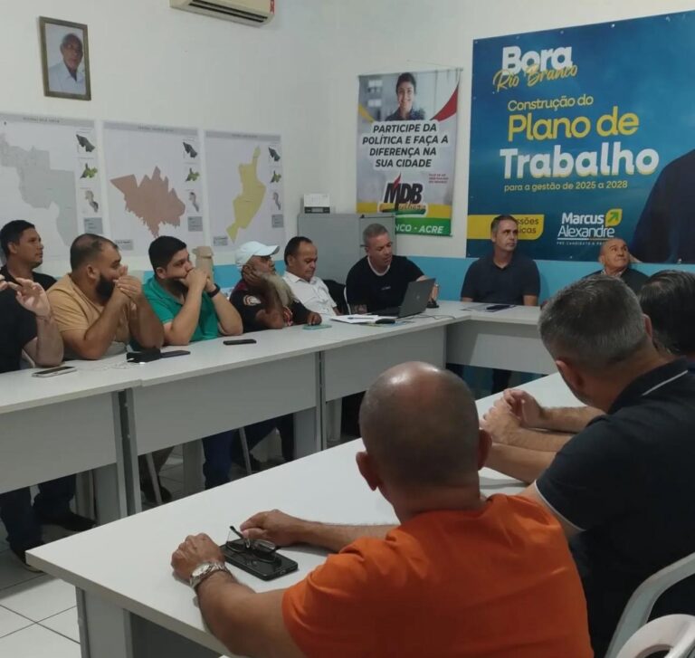 MDB indica Marcus Alexandre para presidência em Rio Branco com apoio unânime da militância e das lideranças históricas