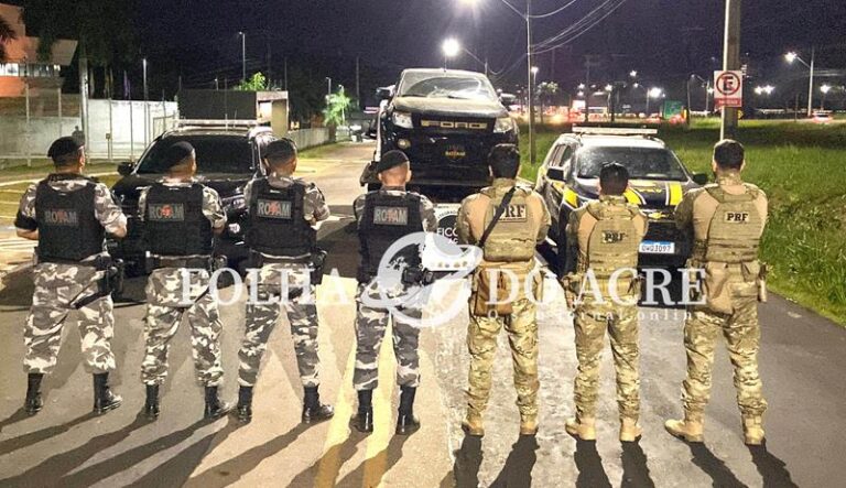 Cruzeirense é preso na BR-364 transportando cocaína para Rio Branco em caminhonete