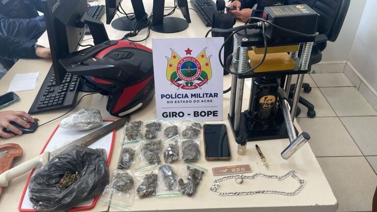 Homem é preso vendendo droga na frente da Ufac, em Rio Branco