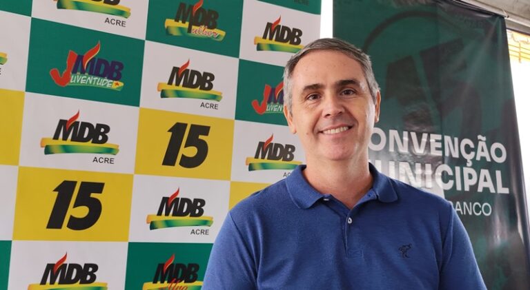 “Eu vim para contribuir” diz Marcus Alexandre ao assumir presidência do MDB de Rio Branco