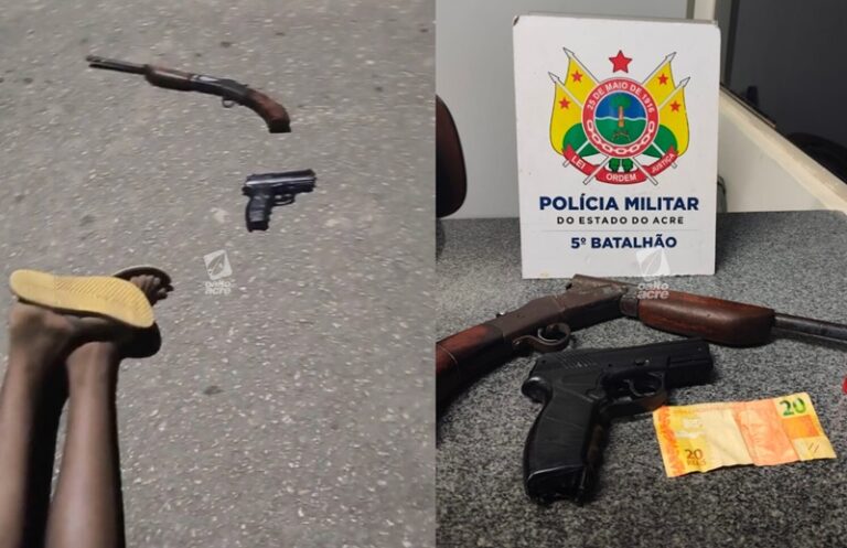 Polícia apreende adolescentes suspeitos de envolvimento em roubos no centro de Brasiléia