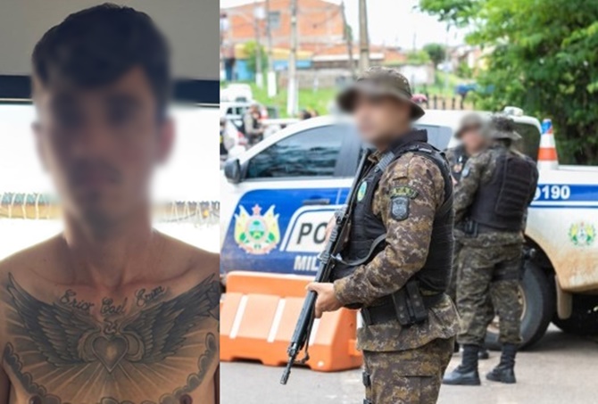 Homem é preso por descumprir medida protetiva e por mandado de prisão em aberto, no bairro Ayrton Senna