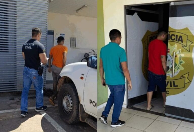 Mototaxistas são presos suspeitos de abusar de adolescente de 12 anos em Sena Madureira