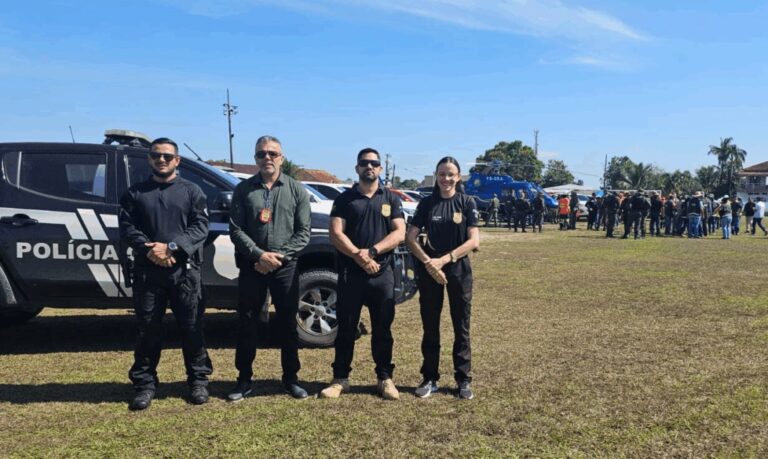 Polícia Civil participa do lançamento da 4ª fase da Operação Contenção Verde em Rodrigues Alves
