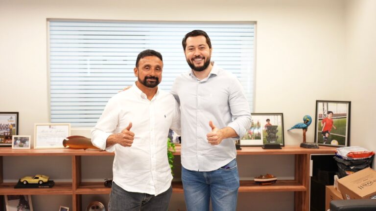 Jarude se reúne com Adem Araújo e coloca mandato à disposição para fortalecer o futebol acreano