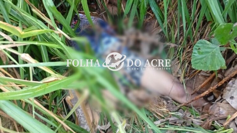 Monitorado da Justiça é encontrado morto em via pública no interior do Acre