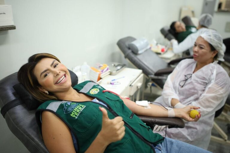 Doação que inspira: Gabriela Câmara atende chamado do governador e engaja servidores do Iteracre