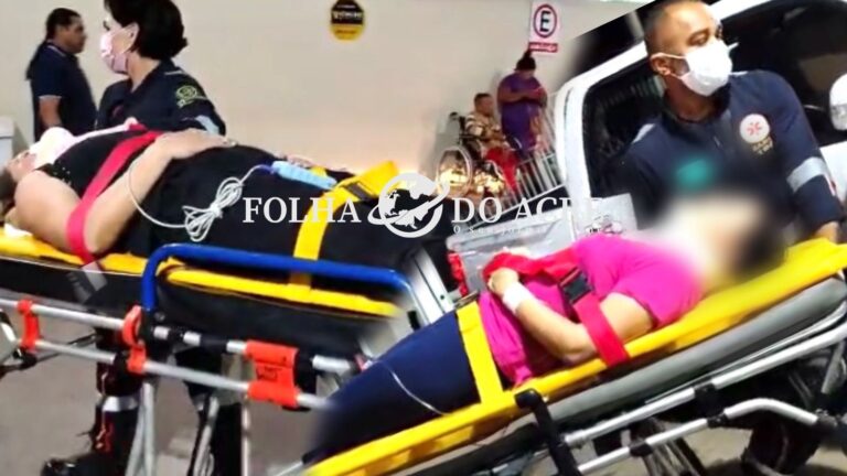 Colisão entre motocicletas deixa três pessoas feridas na AC-40, em Rio Branco