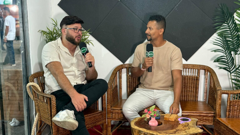 Secretário Jhon Douglas anuncia avanços no esporte municipal durante entrevista na Expoacre