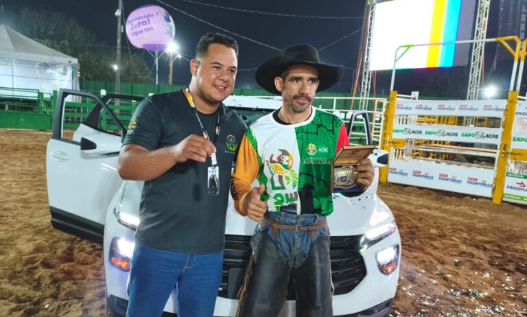 João Pérez é campeão do Rodeio da Expoacre 2025 e vai representar o Acre em Barretos