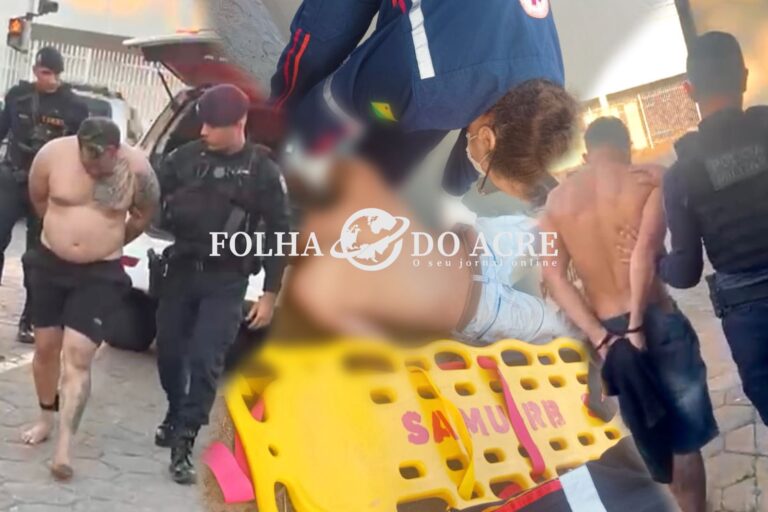 PM prende dupla de faccionados suspeitos de atirarem contra homem no Segundo Distrito
