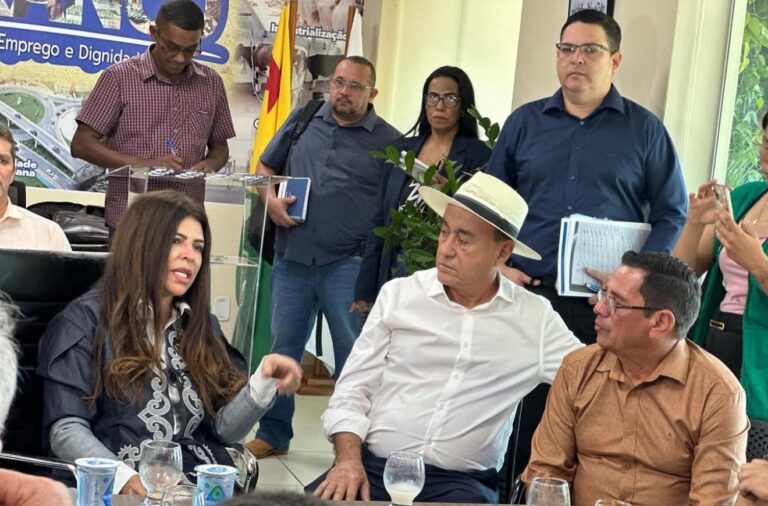 Bocalom se reúne com prefeitos acreanos que compõem o CINRESO para tratar sobre gestão de resíduos sólidos
