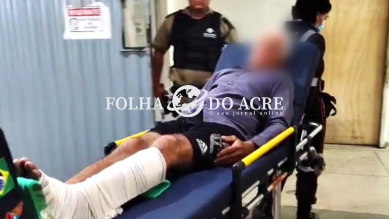 Trabalhador sofre fratura grave após acidente em área rural de Rio Branco