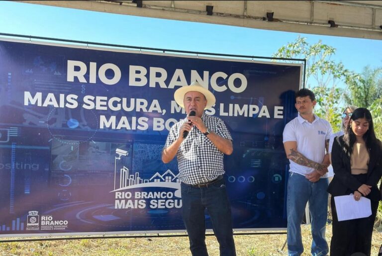 Bocalom lança expansão do programa “Rio Branco Mais Segura” para combater queimadas e descarte irregular de lixo