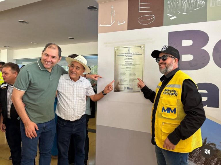 Prefeito Bocalom inaugura Centro de Atendimento ao Turista na Rodoviária de Rio Branco