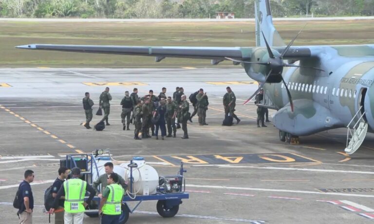 Com chegada da FAB, helicópteros e segurança reforçada: Rio Branco aguarda visita de Lula