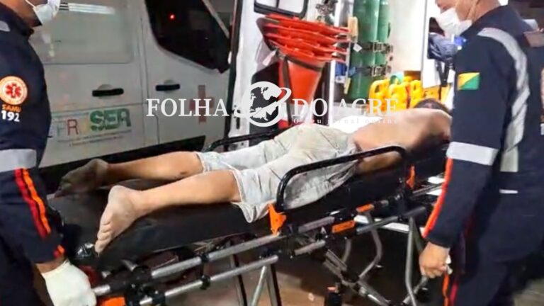Homem leva duas facadas dentro do próprio quintal no Segundo Distrito de Rio Branco