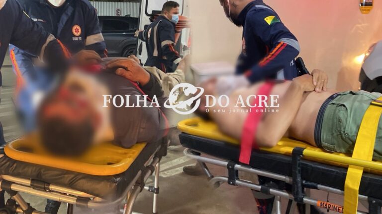 Acidentes envolvendo motocicletas deixam 3 pessoas gravemente feridas na noite desta terça-feira