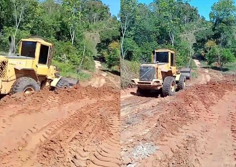 Moradores de ramal em Assis Brasil denunciam abandono e precisam arcar com custos para garantir melhorias na estrada