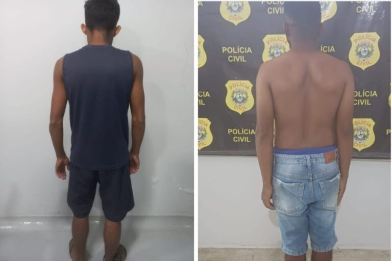 Polícia identifica e prende suspeitos de furto em estabelecimento comercial em Tarauacá