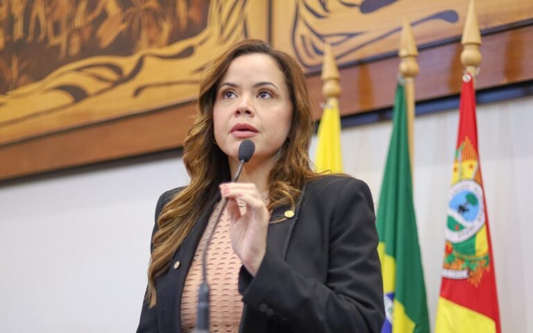 Deputada Michelle Melo defende fortalecimento da democracia e maior participação feminina na política