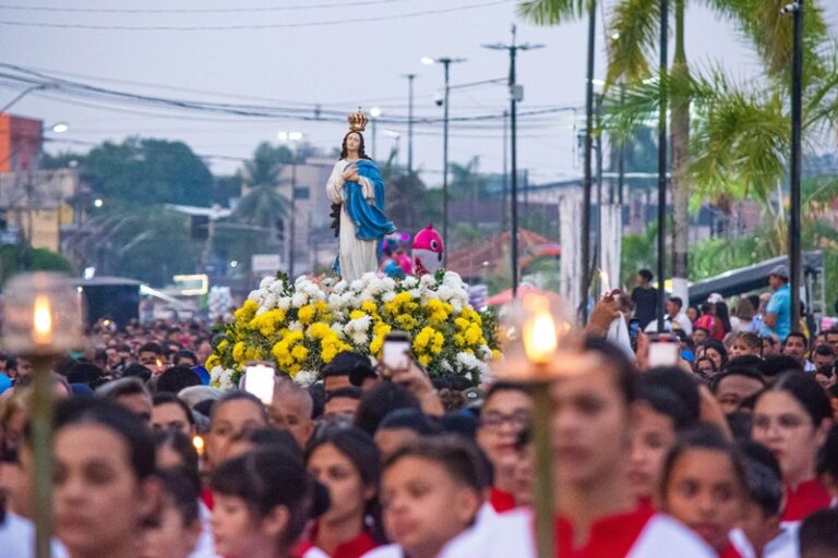 Cruzeiro do Sul se prepara para o 107º Novenário de Nossa Senhora da Glória, que reúne fé e cultura local
