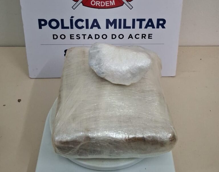 PM prende homem por tráfico de drogas em Sena Madureira