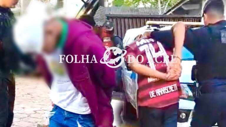 PM apreende “Mata Rindo” e “Capetinha” com armas de fogo e evita ataque contra facção rival em Rio Branco
