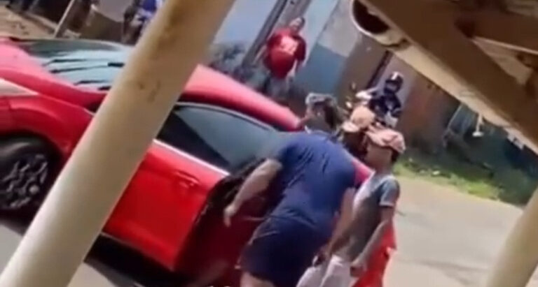 Vídeo mostra motorista sendo agredido após acidente de trânsito em Rio Branco