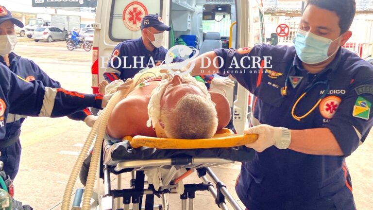 Produtor rural fica gravemente ferido após queda de cavalo no interior do Acre