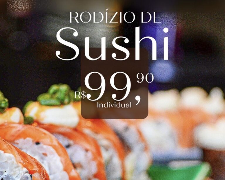 Paris Garden consolida tradição com rodízio de sushi em Rio Branco