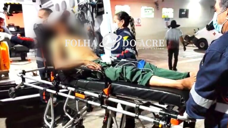Bebedeira entre amigos termina com discussão e homem ferido no pescoço em Rio Branco