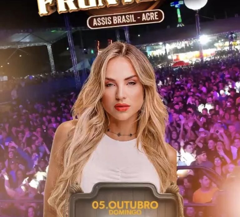Gabi Martins é confirmada para cantar no encerramento da 1ª edição da Expo Fronteira