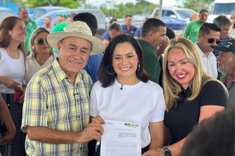 Após suposto rompimento, Mailza e Bocalom cumprem agenda juntos em Rio Branco
