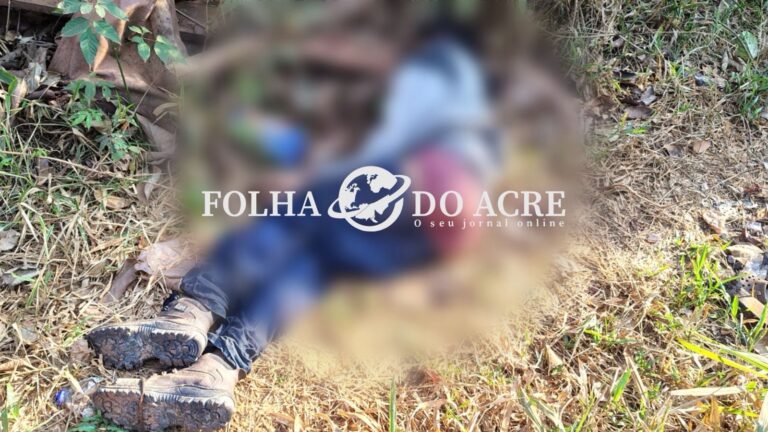 Homem é encontrado morto com marcas de tiros na cabeça em ramal de Vista Alegre do Abunã