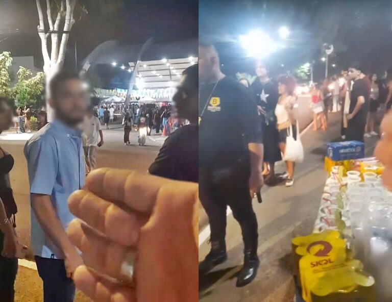 Ambulante denuncia aluno da Ufac de extorção após cobrança de R$ 1 mil por taxa no Arraial Universitário