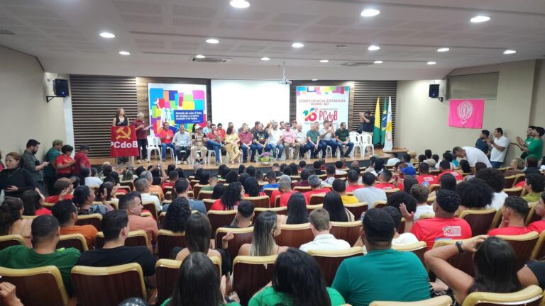 PCdoB abre Conferência Estadual apontando caminhos para 2026, passando pela frente ampla e apoio à reeleição de Lula