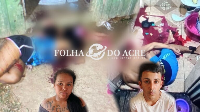 Crime bárbaro: casal é executado a tiros na própria casa e criança de 2 anos baleada na cabeça no interior do Acre