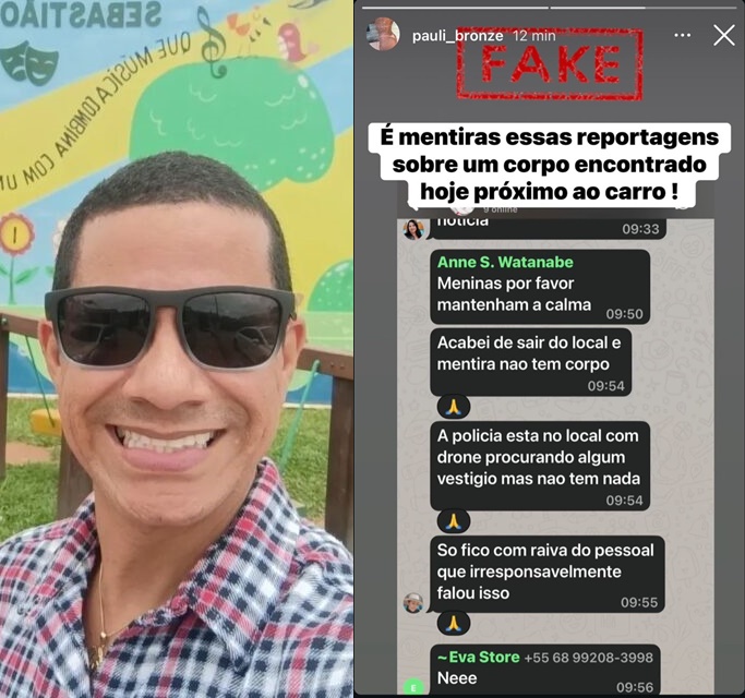 “Não existe corpo, isso é mentira de quem não respeita a dor do próximo”, diz amiga de professor de dança desaparecido em Epitaciolândia