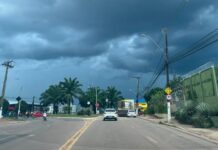 Inmet emite alerta de chuvas intensas para o Acre com ventos de até 60 km/h
