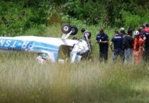 Piloto morre e aluno fica gravemente ferido durante queda de avião no Aeroclube de Manaus
