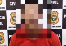 Polícia prende homem acusado de estuprar a ex-esposa em Cruzeiro do Sul
