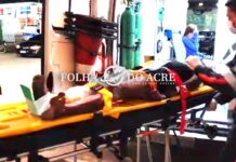 Duas mulheres ficam feridas durante acidente na Avenida Ceará, em Rio Branco