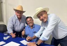 Produtor de soja e pecuarista Jorge Moura e filho se filiam ao PSDB e reforçam base política de Bocalom